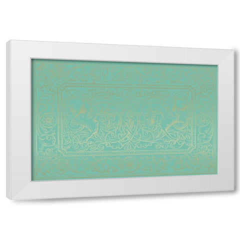 Chinois Pattern 2 White Modern Wood Framed Art Print by Allen, Candace