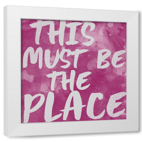 Grandure 3 White Modern Wood Framed Art Print by Lula Bijoux and Company