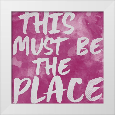 Grandure 3 White Modern Wood Framed Art Print by Lula Bijoux and Company