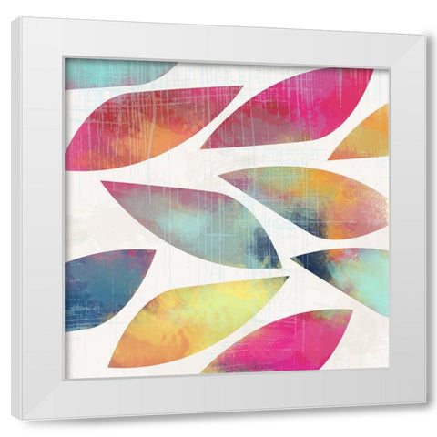 Grandure 2 White Modern Wood Framed Art Print by Lula Bijoux And Company