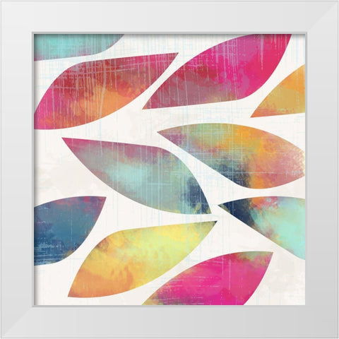 Grandure 2 White Modern Wood Framed Art Print by Lula Bijoux And Company