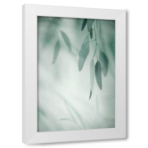 Rhythm Variation 1 White Modern Wood Framed Art Print by Poinski, Dianne