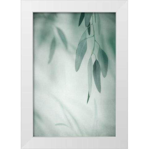 Rhythm Variation 1 White Modern Wood Framed Art Print by Poinski, Dianne