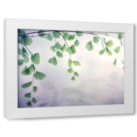 Fallen 1 White Modern Wood Framed Art Print by Poinski, Dianne