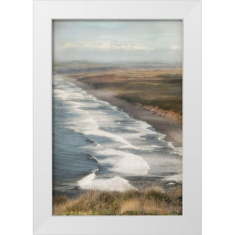 After the Storm White Modern Wood Framed Art Print by Poinski, Dianne