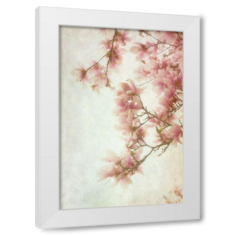 Pinker I White Modern Wood Framed Art Print by Poinski, Dianne