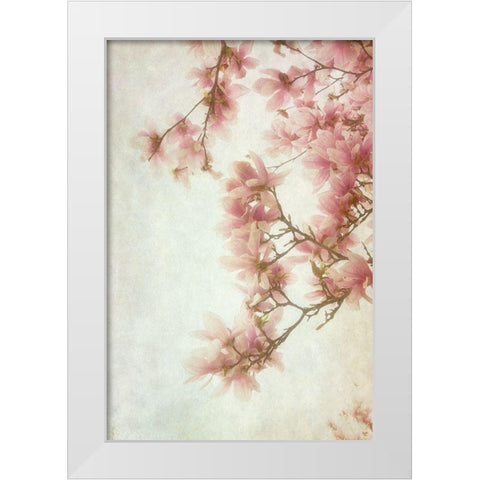 Pinker I White Modern Wood Framed Art Print by Poinski, Dianne