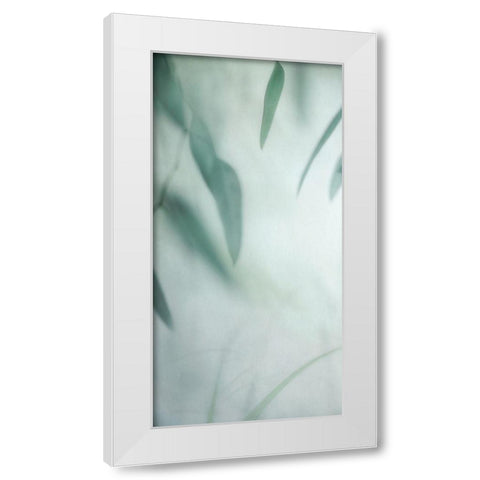 Depth Variation 2 White Modern Wood Framed Art Print by Poinski, Dianne