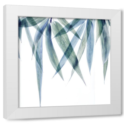 Vibrant Bamboo 1 White Modern Wood Framed Art Print by Poinski, Dianne