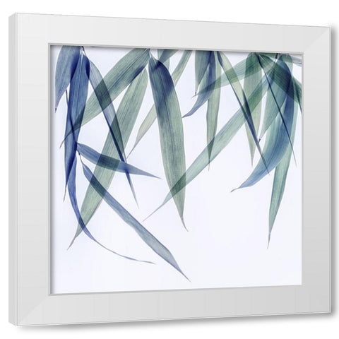 Vibrant Bamboo 2 White Modern Wood Framed Art Print by Poinski, Dianne