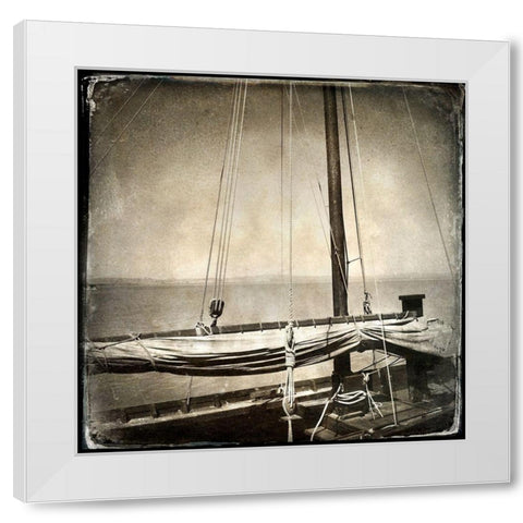 Rustic Seafarer 2 White Modern Wood Framed Art Print by Poinski, Dianne