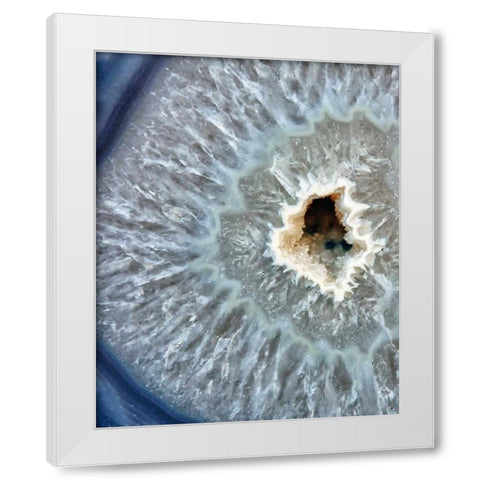 Earthy Minerals 2 White Modern Wood Framed Art Print by De Carvalho, Sandro