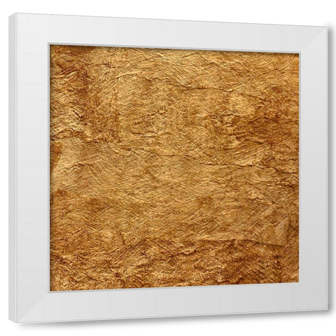Woven Stone White Modern Wood Framed Art Print by De Carvalho, Sandro
