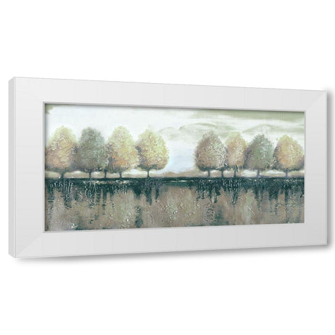 Rare Origin White Modern Wood Framed Art Print by Sunny