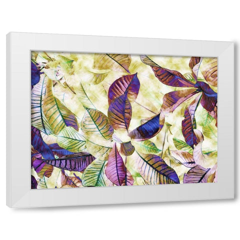 Wild Bright White Modern Wood Framed Art Print by Ghanooni, Sarah