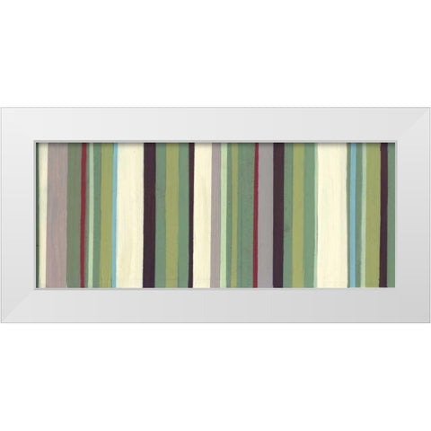 . White Modern Wood Framed Art Print by Haynes, Smith