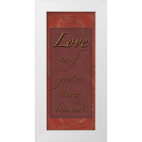 . White Modern Wood Framed Art Print by Haynes, Smith