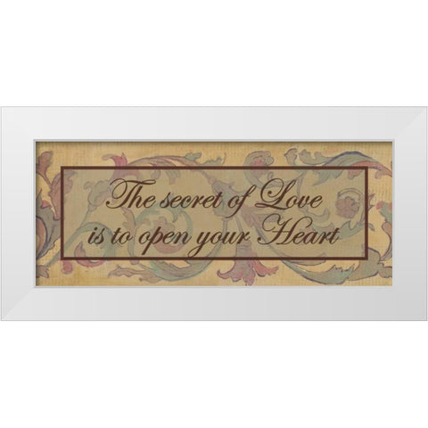 . White Modern Wood Framed Art Print by Haynes, Smith