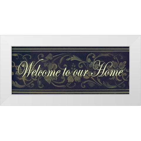 . White Modern Wood Framed Art Print by Haynes, Smith