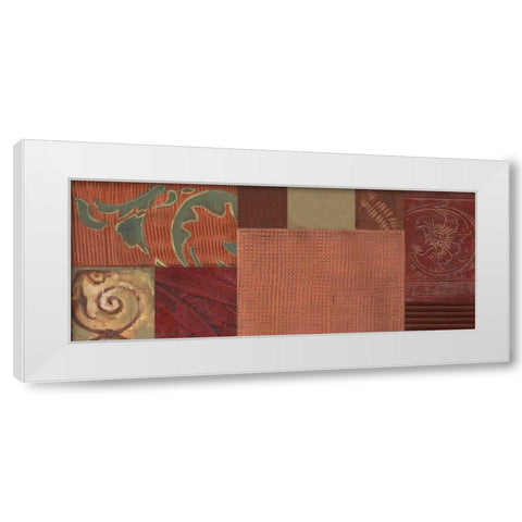 . White Modern Wood Framed Art Print by Haynes, Smith