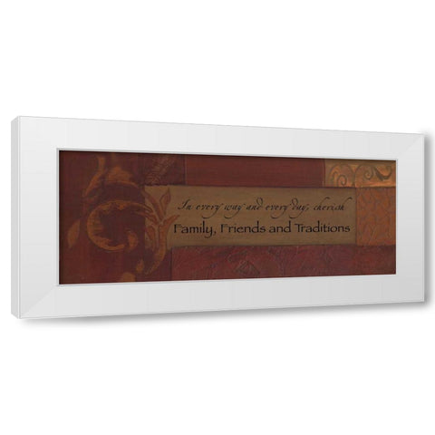 . White Modern Wood Framed Art Print by Haynes, Smith