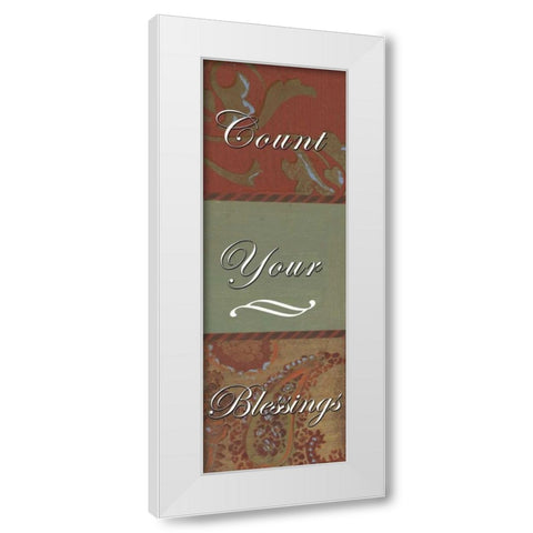 . White Modern Wood Framed Art Print by Haynes, Smith