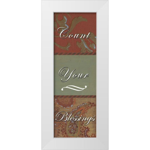 . White Modern Wood Framed Art Print by Haynes, Smith