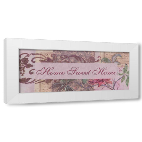 . White Modern Wood Framed Art Print by Haynes, Smith
