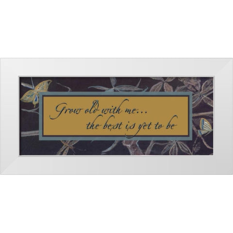 . White Modern Wood Framed Art Print by Haynes, Smith