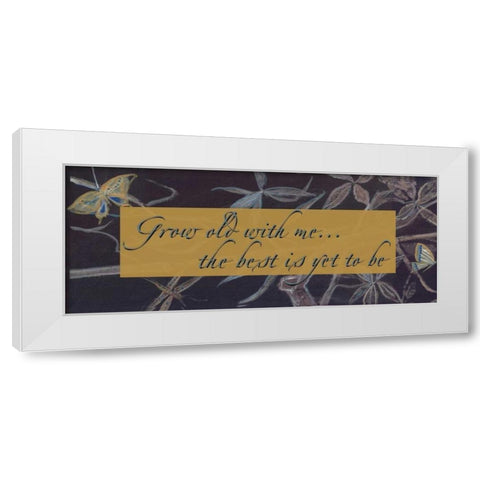 . White Modern Wood Framed Art Print by Haynes, Smith