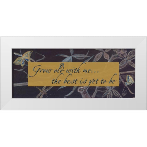 . White Modern Wood Framed Art Print by Haynes, Smith