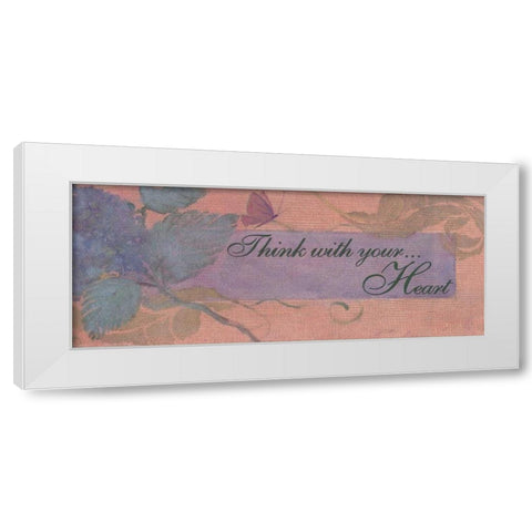 . White Modern Wood Framed Art Print by Haynes, Smith