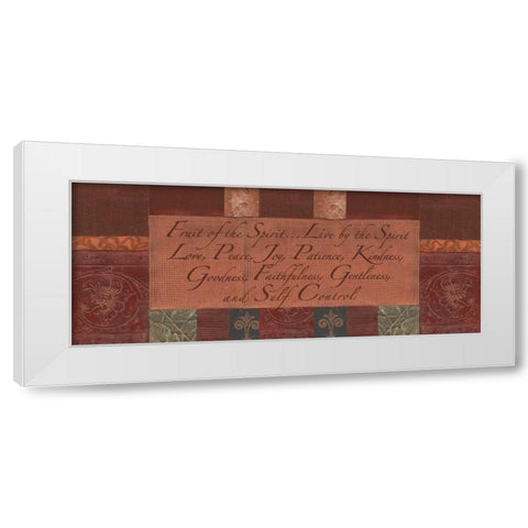 . White Modern Wood Framed Art Print by Haynes, Smith