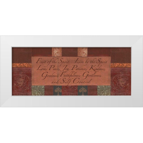 . White Modern Wood Framed Art Print by Haynes, Smith