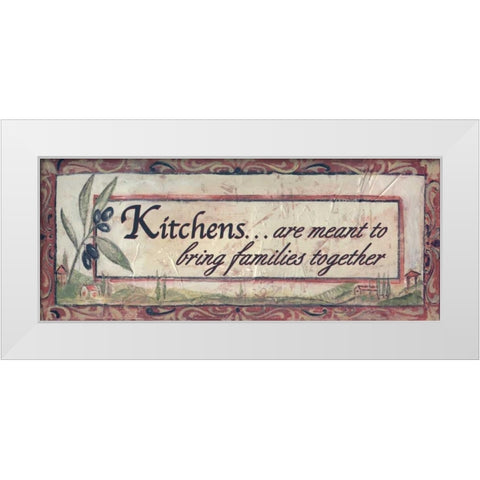 . White Modern Wood Framed Art Print by Haynes, Smith