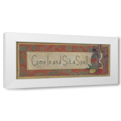 . White Modern Wood Framed Art Print by Haynes, Smith