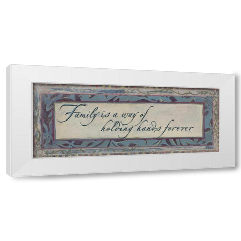 . White Modern Wood Framed Art Print by Haynes, Smith