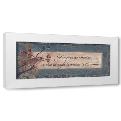 . White Modern Wood Framed Art Print by Haynes, Smith