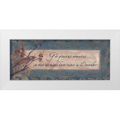 . White Modern Wood Framed Art Print by Haynes, Smith