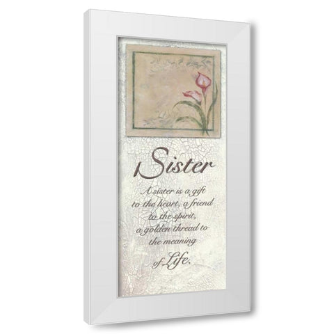 . White Modern Wood Framed Art Print by Haynes, Smith