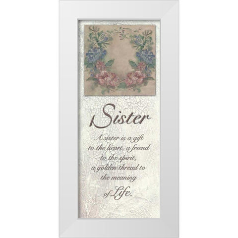. White Modern Wood Framed Art Print by Haynes, Smith