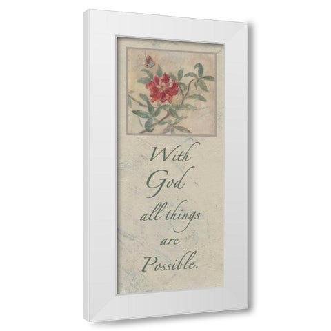 . White Modern Wood Framed Art Print by Haynes, Smith