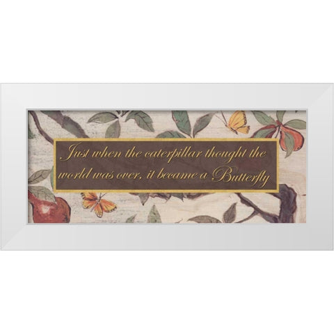 . White Modern Wood Framed Art Print by Haynes, Smith
