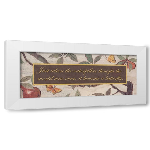 . White Modern Wood Framed Art Print by Haynes, Smith