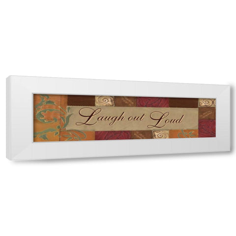 . White Modern Wood Framed Art Print by Haynes, Smith