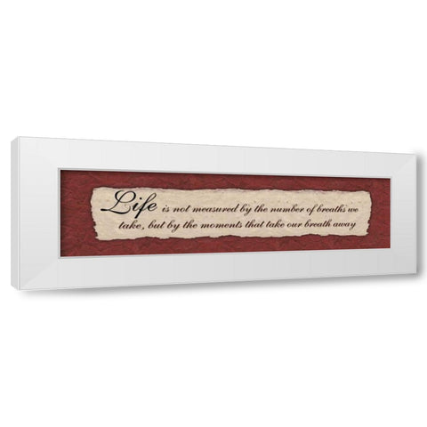 . White Modern Wood Framed Art Print by Haynes, Smith