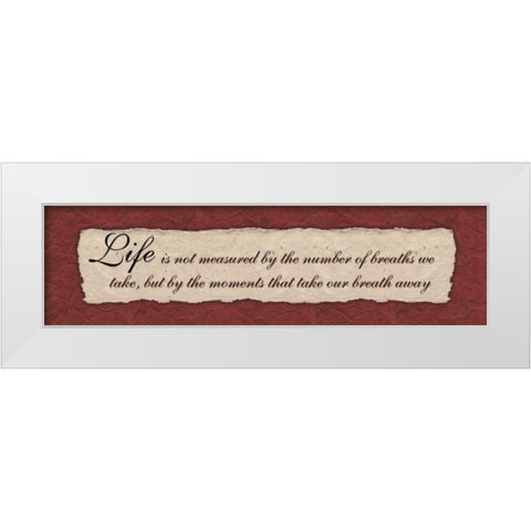 . White Modern Wood Framed Art Print by Haynes, Smith