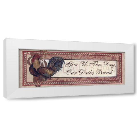 . White Modern Wood Framed Art Print by Haynes, Smith