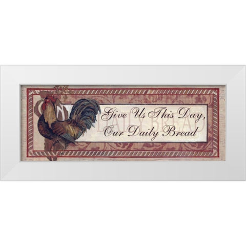 . White Modern Wood Framed Art Print by Haynes, Smith