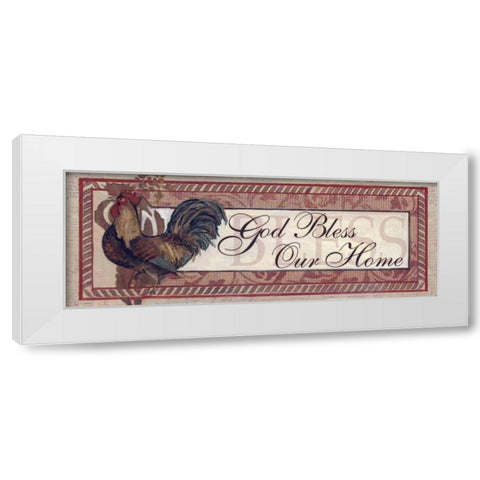 . White Modern Wood Framed Art Print by Haynes, Smith